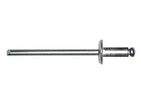 Заклепка вытяжная 3.2х8 мм алюминий/сталь, цинк (20000 шт в коробе) STARFIX