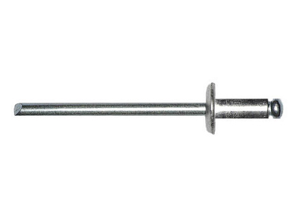 Заклепка вытяжная 3.2х12 мм сталь/сталь, цинк (10000 шт в коробе) STARFIX