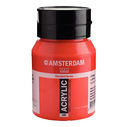 Краски акриловые "Amsterdam" 396 красный нафтоловый средний, 500 мл., банка