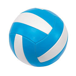 Мяч волейбольный "Play Tim" белый/голубой