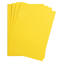 Бумага цветная "Maya" А4 120г/м2, желтый