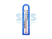 Термометр "Наружный" основание - пластмасса REXANT