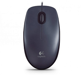 комп. мышь M 90 (провод., оптич., USB) Gray Logitech