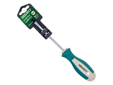 Отвертка ""-"" 5,0х100мм SL ВОЛАТ