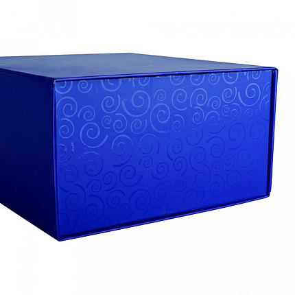 Коробка подарочная, складная "20401/08" 22*20*11 см, картон, красный