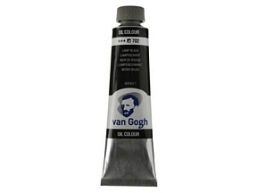 Краски масляные "Van Gogh" 702 сажа газовая 40 мл., туба