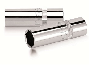 Головка свечная 1/2"" 16мм тонкостенная TOPTUL