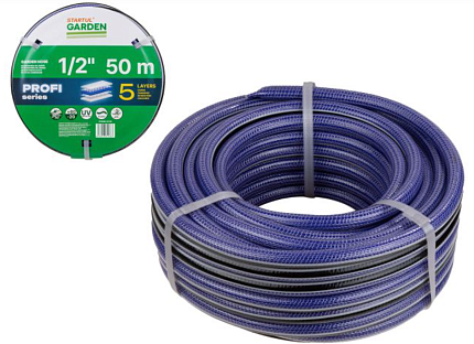 Шланг поливочный 1/2" 50м STARTUL GARDEN PROFI (ST6038-1/2-50) (5 слоев)