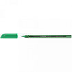Ручка шарик. "Vizz M" пласт., зеленый, стерж. зеленый