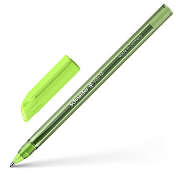 Ручка шарик. "Vizz M" пласт., светло-зеленый, стерж. светло-зеленый