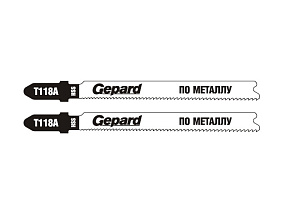 Пилка лобз. по металлу T118А (2 шт.) GEPARD