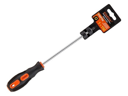 Отвертка ""+"" №1 150мм PH STARTUL PROFI (ST3032-115) (крестовая Phillips, рукоятка Anti slip)