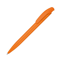 Ручка шарик/автомат "Nature Plus Matt" 1,0 мм, пласт. биоразлаг., оранжевый, стерж. синий