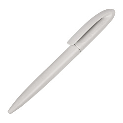 Ручка шарик/автомат "Skeye Bio" 1,0 мм, пласт. биоразлаг., матов., св.-серый, стерж. синий