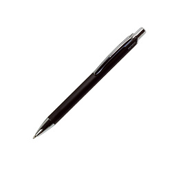 Ручка шарик/автомат "BP5020" 0,7 мм, метал., черный, стерж. синий