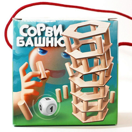 Игра настольная "Сорви башню"