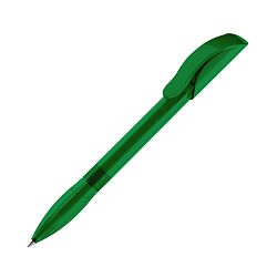 Ручка шарик/автомат "Hattrix Clear SG" 1,0 мм, пласт., прозр., зеленый, стерж. синий