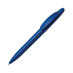 Ручка шарик/автомат "Icon MATT" 1,0 мм, пласт., матов., синий, стерж. синий