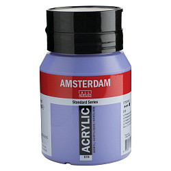 Краски акриловые "Amsterdam" 519 ультрамарин фиолетовый светлый, 500 мл., банка