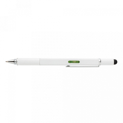 Ручка многофункц. "P221.553" метал., 5 функц., белый/серебристый, стерж. синий