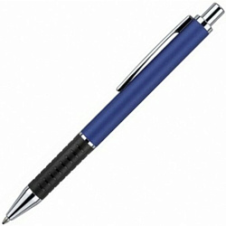 Ручка шарик/автомат "Star Tec Alu" 1,0 мм, метал., синий, стерж. синий
