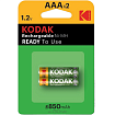 бат_аккум. Ni-Mh  1,2V  (AAA) 850мА/ч (2 шт.) Kodak
