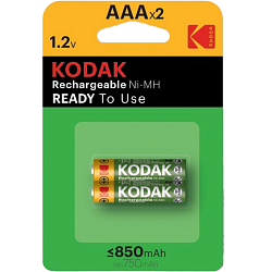 бат_аккум. Ni-Mh  1,2V  (AAA) 2600мА/ч (4 шт.) Kodak