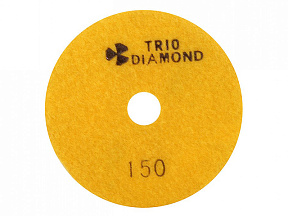 Алмазный гибкий шлифкруг "Черепашка" 100 № 150 (мокрая шл.) (Trio-Diamond)