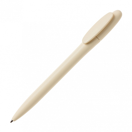 Ручка шарик/автомат "Bay MATT" 1,0 мм, пласт., матов., желтый, стерж. синий