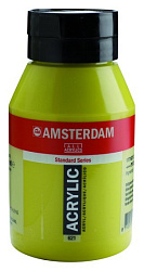 Краски акриловые "Amsterdam" 621 оливковый светлый, 1000 мл., банка