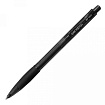 Ручка шарик/автомат "BP1020" 0,7 мм, пласт., прозр., черный, стерж. черный