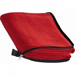 Плед-подушка "Radcliff" 120*180 см, флис., красный