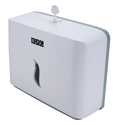Диспенсер BXG-PD-8025 д/полотенец листовых, пластик, цв.белый