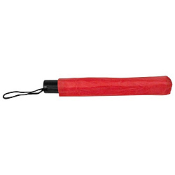 Зонт складной механ. 81 см, ручка пласт. "Lille" красный