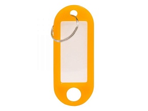 Бирка для ключей АЛЛЮР пласт. (50шт)