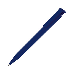 Ручка шарик/автомат "Super Hit Polished" 1,0 мм, пласт., глянц., т.-синий, стерж. синий