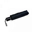 Зонт складной автомат. 98 см, ручка пласт. "LGF-403" ветрозащитный, 3-х секционный, в чехле, черный