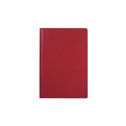 Книга записная А5 145*205 мм, 320 стр. "Matra" искусств. матер., красный