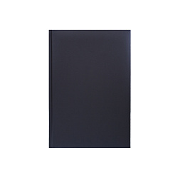 Книга записная А5 145*205 мм, 320 стр. "Matra" искусств. матер., черный
