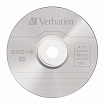 диск DVD+R 4,7 Гб запис. 16х. 10 шт. на шпинд. Verbatim