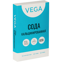 Сода кальцинированная, Vega, 600г, картонная коробка 359620