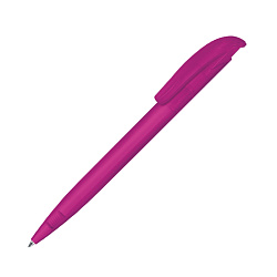Ручка шарик/автомат "Challenger Frosted" 1,0 мм, пласт., прозр., розовый, стерж. синий