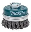 Щетка д/шлиф.маш. проволочная чашечная 100 мм MAKITA