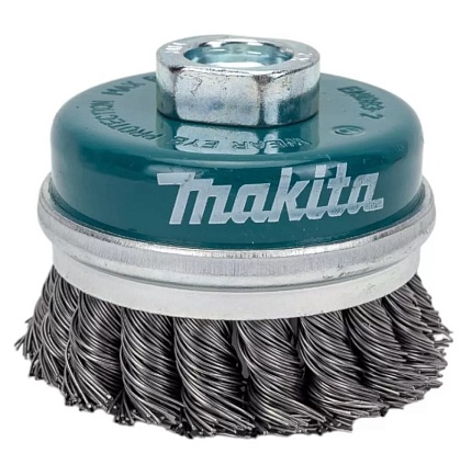 Щетка д/шлиф.маш. проволочная чашечная 100 мм MAKITA
