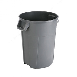 Контейнер пластиковый для мусора VILEDA Титан, 120л, цв. серый