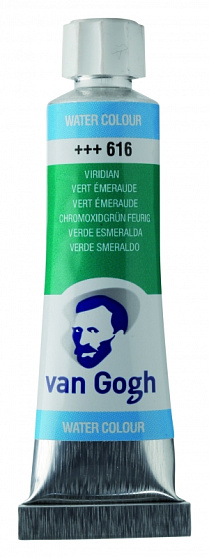 Краски акварельные "Van Gogh" 616 виридиан, 10 мл., туба