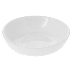 Тарелка д/соуса фарфор., 7,5 см, "WL-996045 Olivia", белый