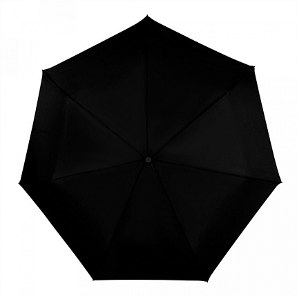 Зонт складной автомат. 98 см, ручка пласт. "LGF-403" ветрозащитный, 3-х секционный, в чехле, темно-синий