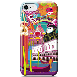 Чехол д/iPhone 6S/7/8 "Venise" пласт., разноцветный