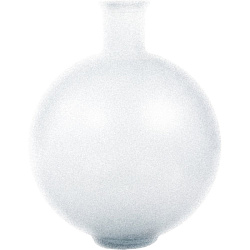 Бутыль декоративная стекл. d20*25 см "4741F864 Artemis" упак., белый